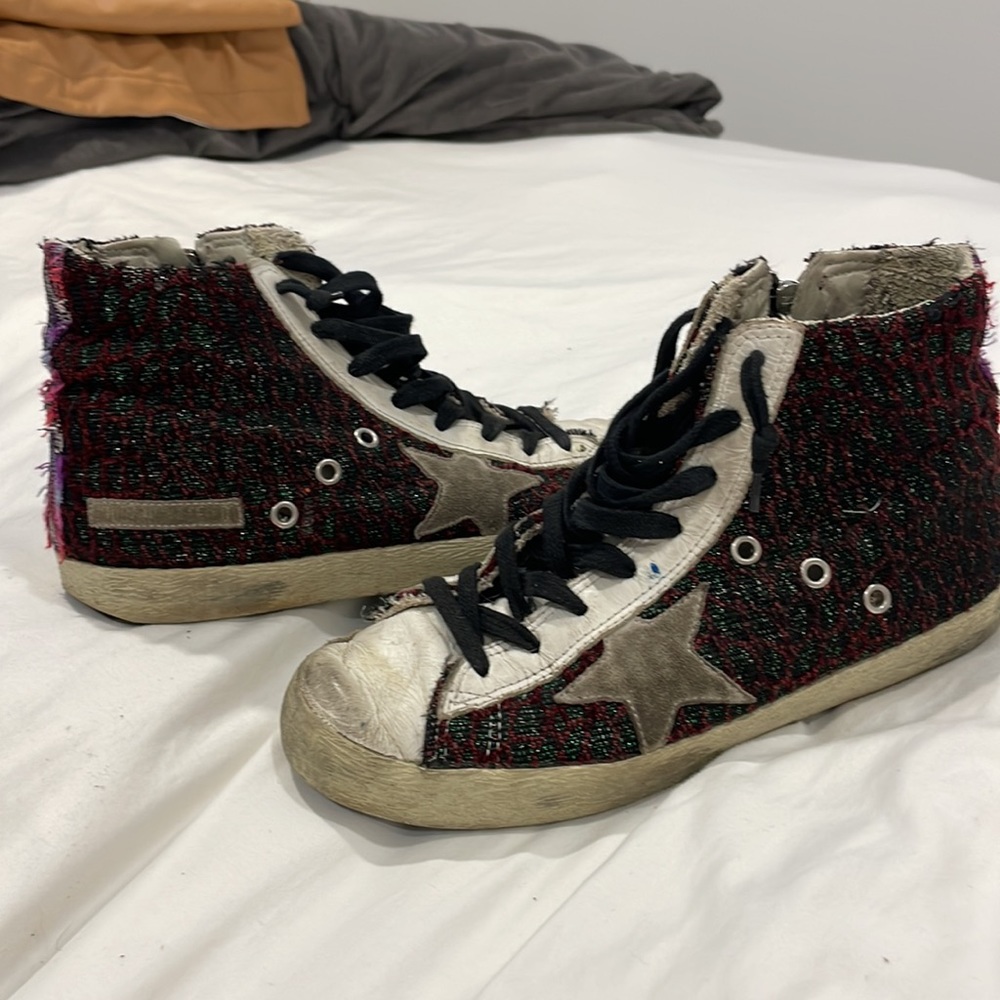 Golden Goose Francy hightops- Size 37